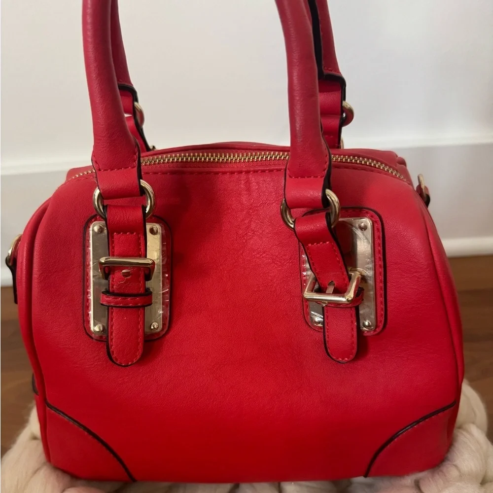 Elegant Red Women's Handbag
